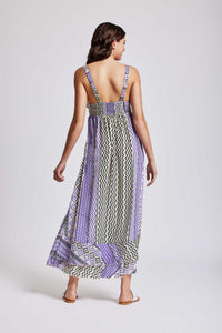 Lidia strappy maxi dress